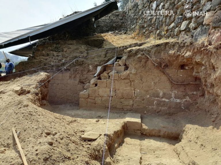 Descubren una pir??mide mexica debajo de la tierra en el Estado de M??xico