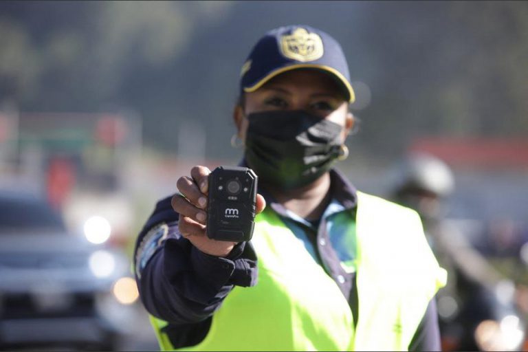 ??Por qu?? los agentes de la PMT de Villa Nueva ahora portan c??maras en el pecho?